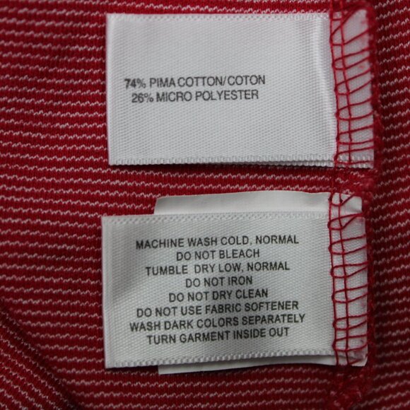 Cutter & Buck Polo Shirt Womens 3XL XXXL Red CBDryTec Pima Cotton/Micro Poly S/S - Picture 8 of 13